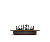 Buy 3L Shatranj Chess Set - Walnut Detail - Madheke