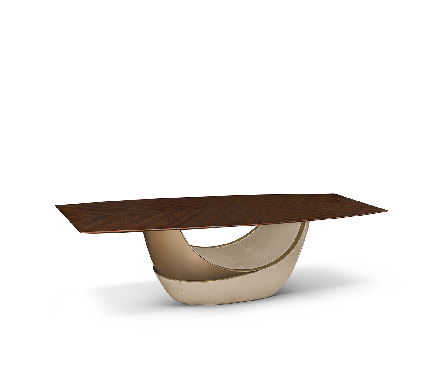 Buy Aspen Table - Leather Base - Madheke