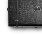 Buy Coco Accent Trunk Large Black - Trunk Exterior in Croco Imprint - Madheke