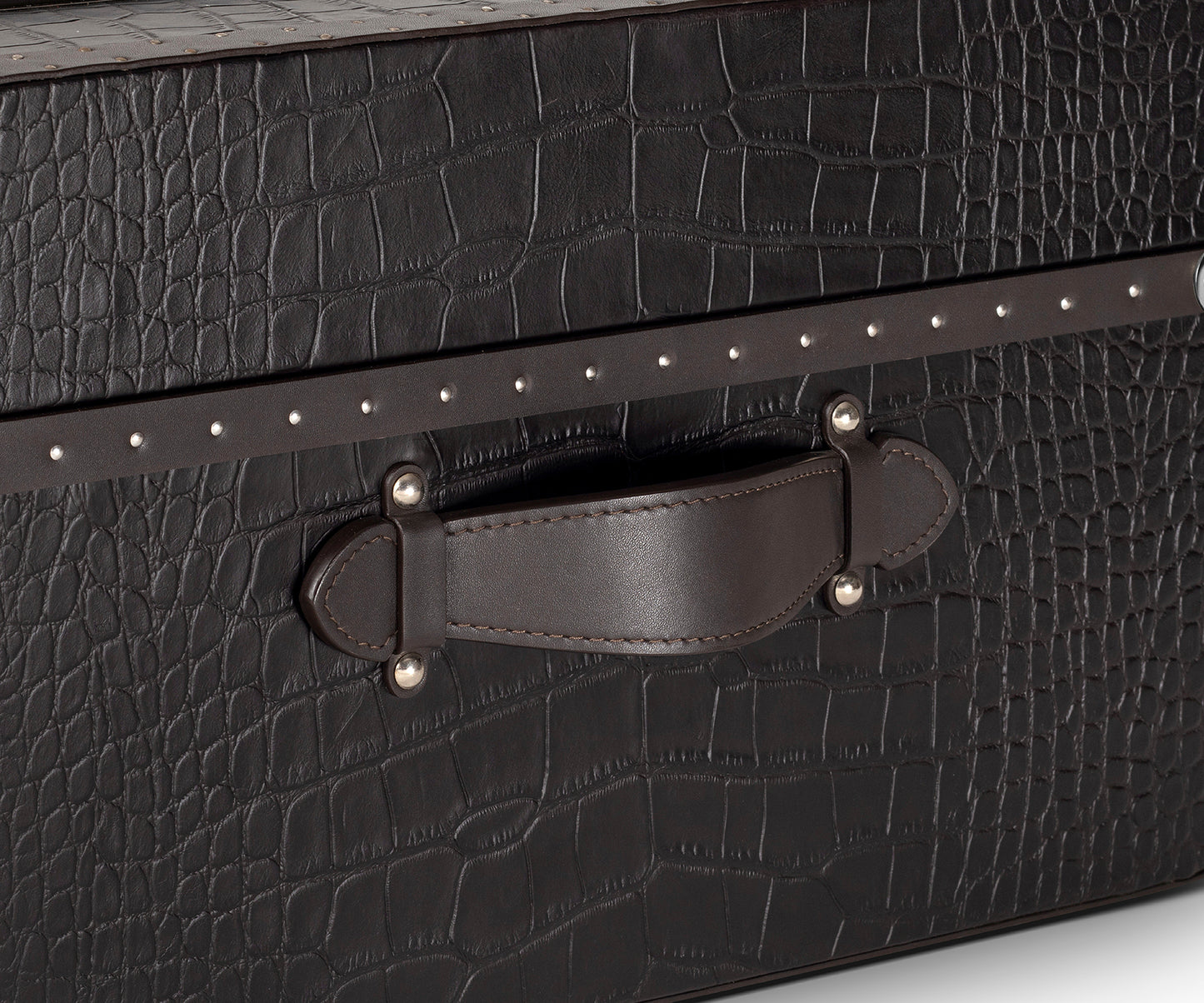 Buy Coco Accent Trunk Large Brown - Two Handles Offering Ease in Lifting - Madheke